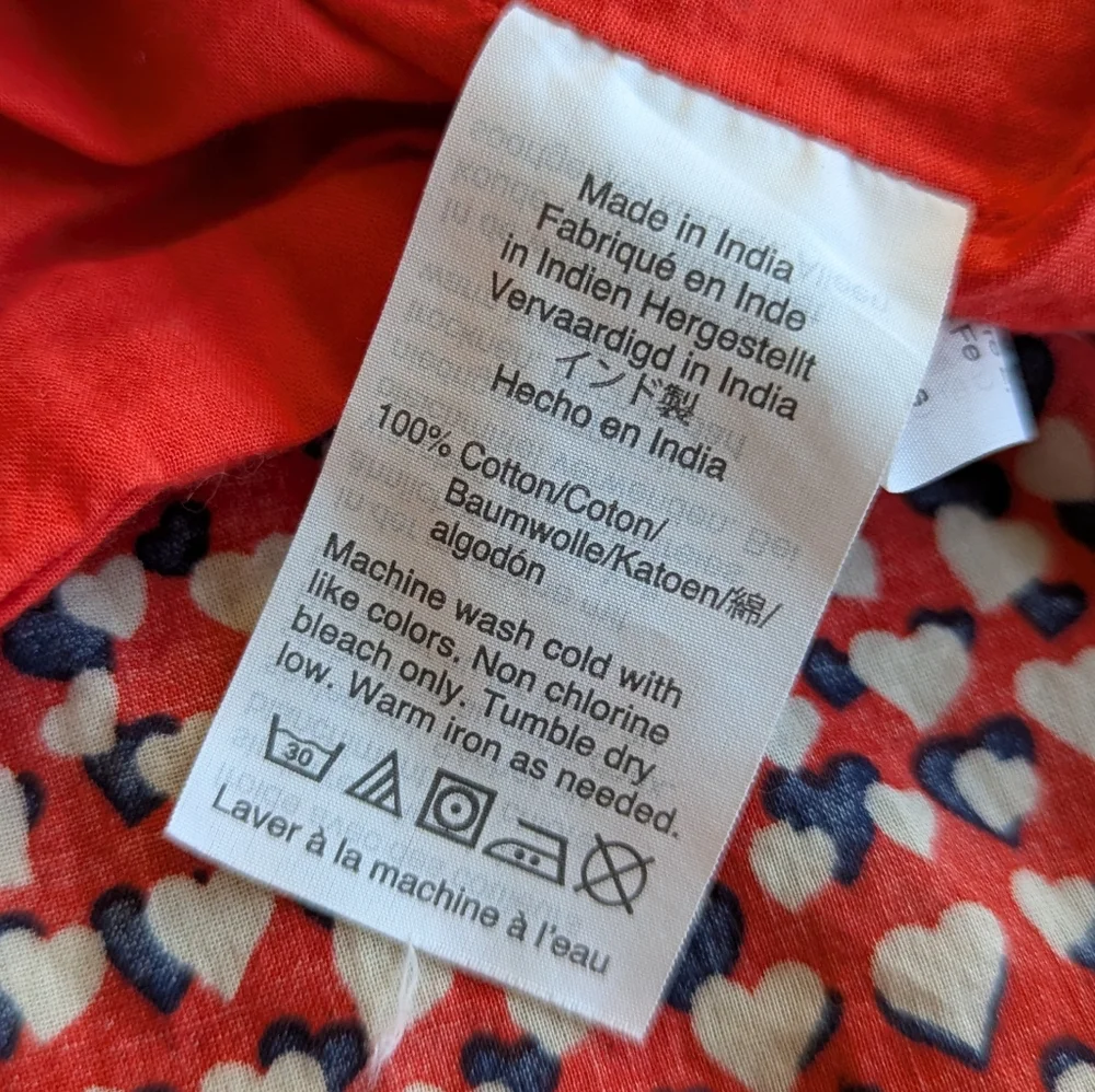 CREWCUTS Heart Dress (Sz 8)‎